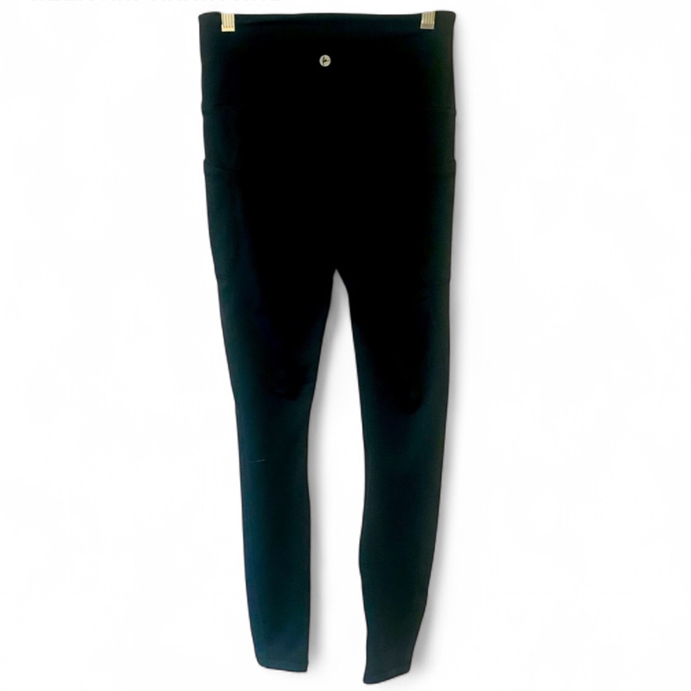 90 DEGREE BY REFLEX BLACK LEGGINGS ACTIVEWEAR ATHLEISURE GYM FITNESS SIZE XS